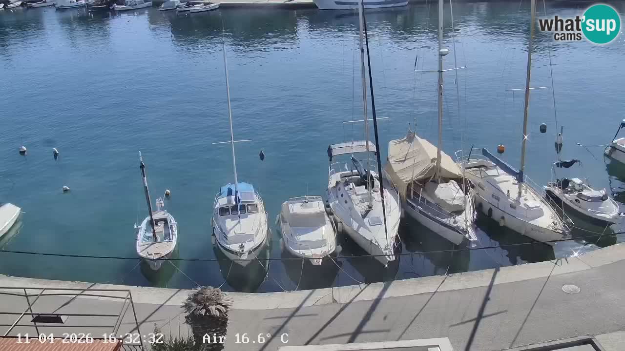 Web kamera Hvar Vrboska marina | otok Hvar | Dalmacija