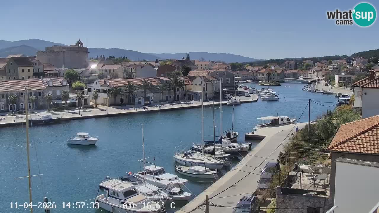 Livecam Hvar Vrboska marina | Île de Hvar | Dalmatia