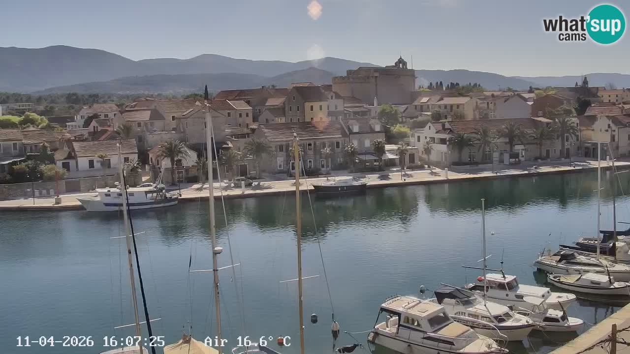 Livecam Vrboska marina | Hvar island | Dalmatia