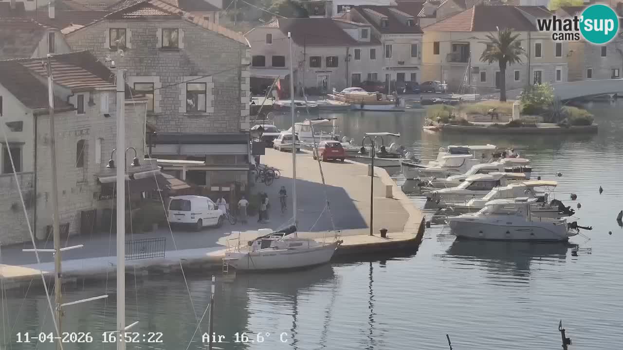 Livecam Vrboska marina | Hvar island | Dalmatia