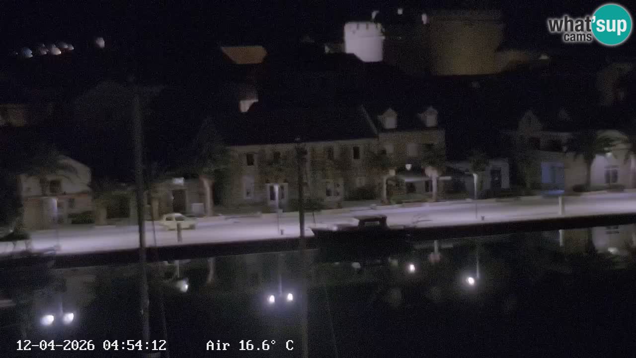 Livecam Vrboska marina | Hvar island | Dalmatia