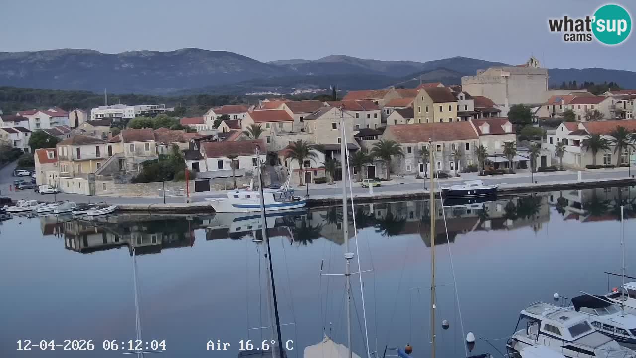 Livecam Vrboska marina | Hvar island | Dalmatia