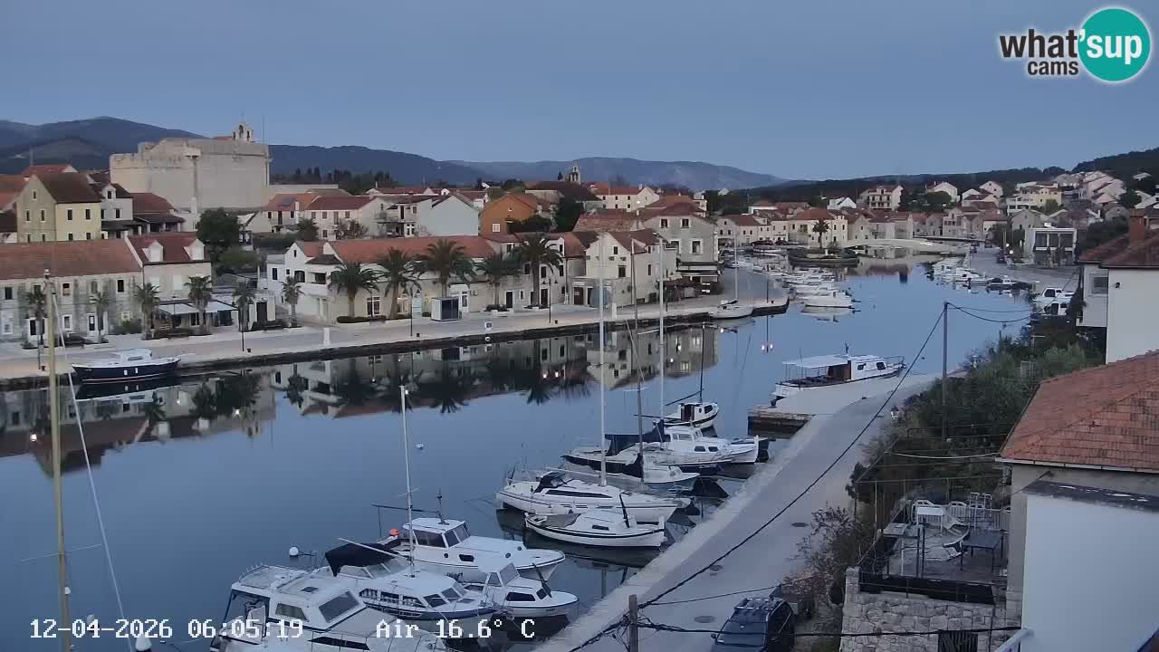 Livecam Vrboska marina | Hvar island | Dalmatia