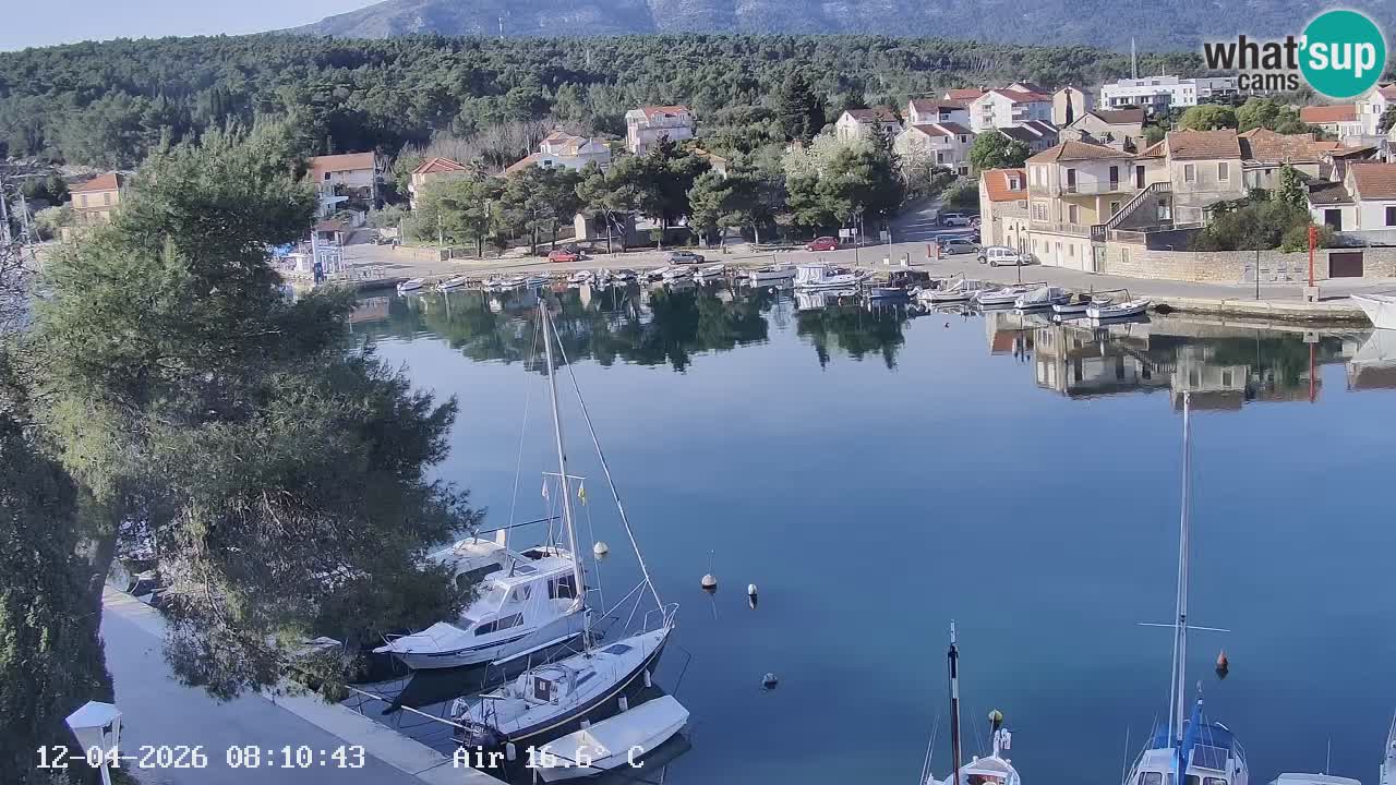Webcam Hvar Vrboska marina | Dalmazia