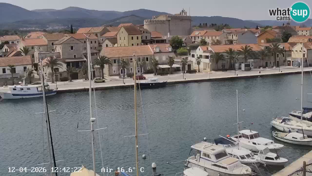 Livecam Hvar Vrboska marina | Île de Hvar | Dalmatia
