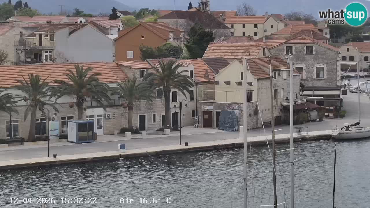Web kamera Hvar Vrboska marina | otok Hvar | Dalmacija