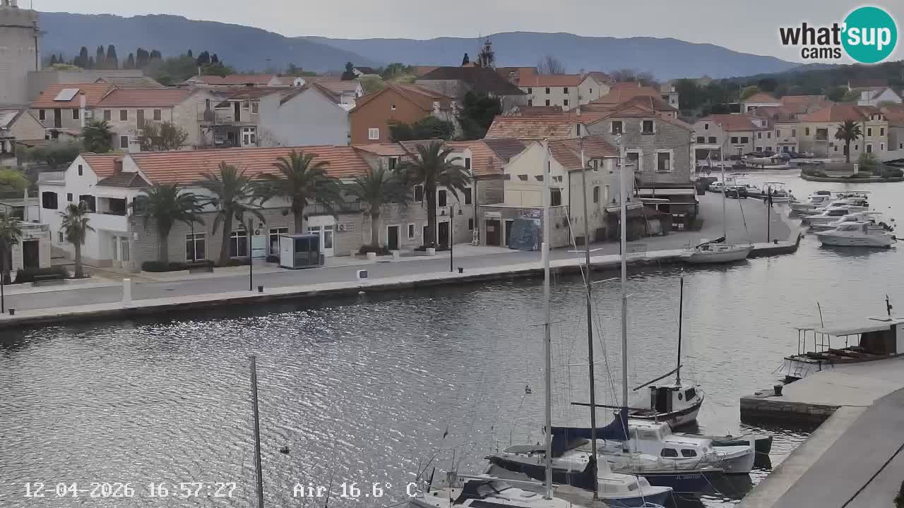 Web kamera Hvar Vrboska marina | otok Hvar | Dalmacija