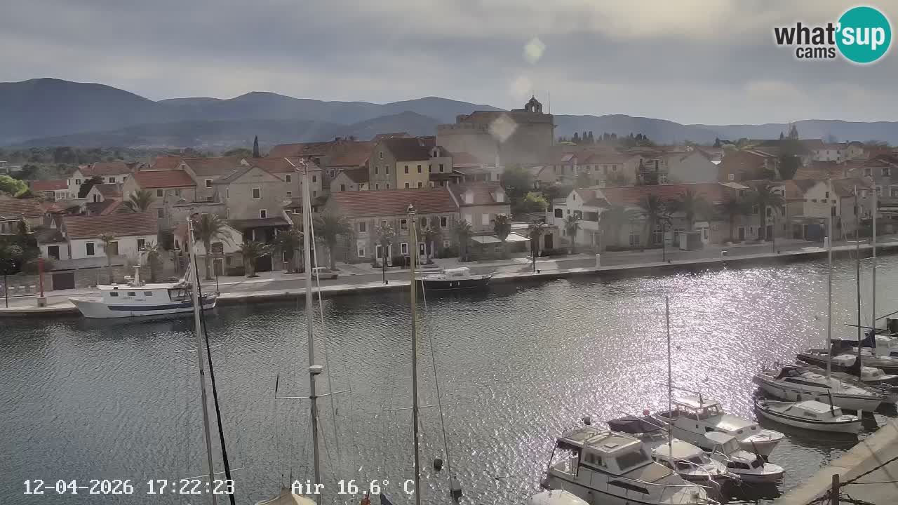 Webcam Vrboska marina | Hvar Insel | Dalmatien
