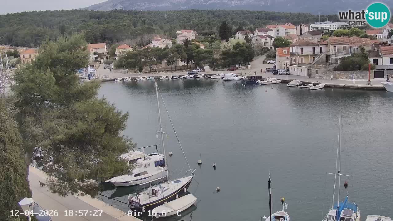 Webcam Vrboska marina | Hvar Insel | Dalmatien