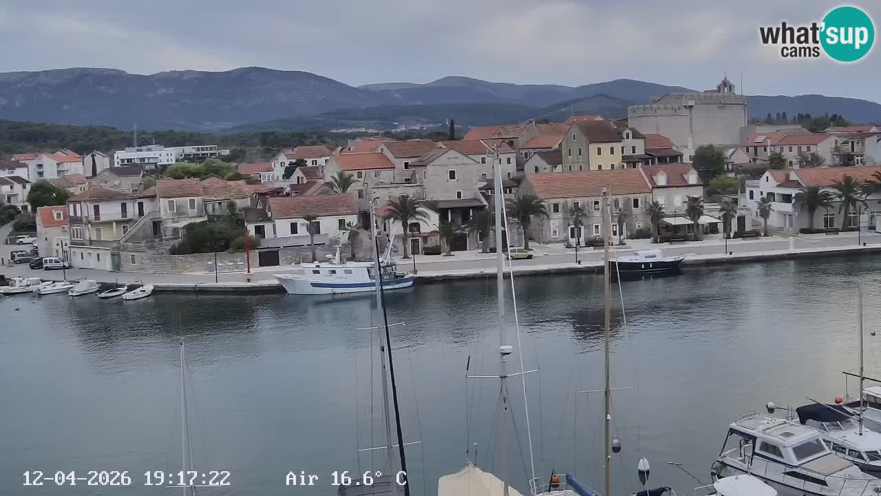 Web kamera Hvar Vrboska marina | otok Hvar | Dalmacija