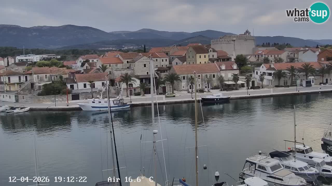 Web kamera Hvar Vrboska marina | otok Hvar | Dalmacija