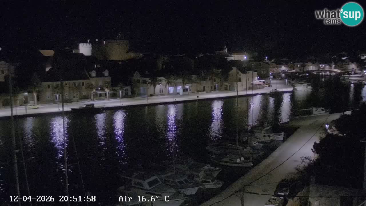 Webcam Vrboska marina | Hvar Insel | Dalmatien