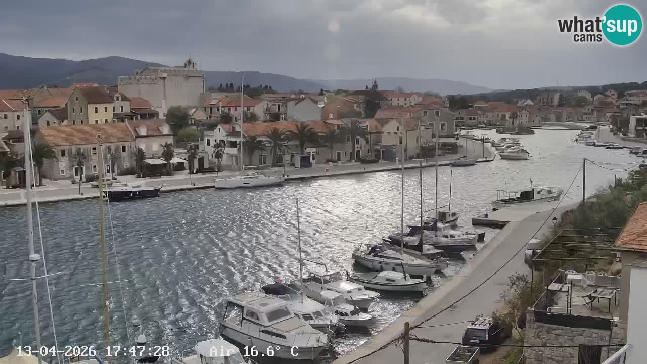 Web kamera Hvar Vrboska marina | otok Hvar | Dalmacija