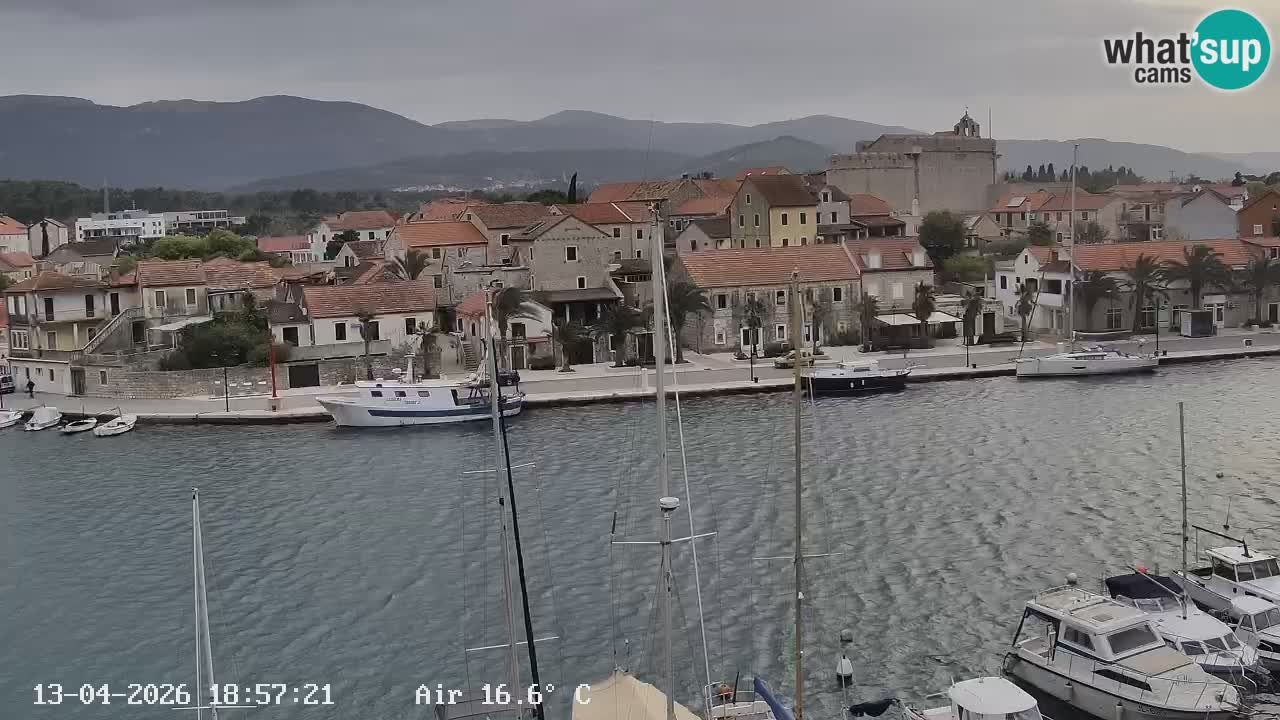 Web kamera Hvar Vrboska marina | otok Hvar | Dalmacija