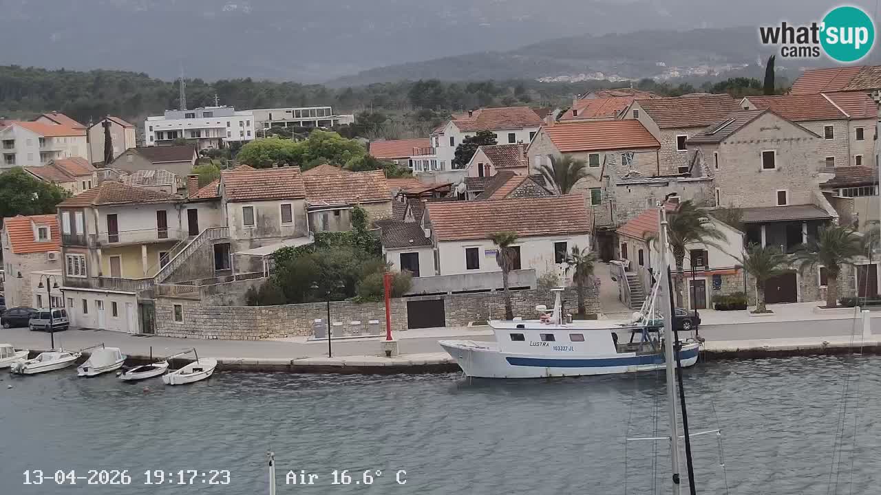 Web kamera Hvar Vrboska marina | otok Hvar | Dalmacija