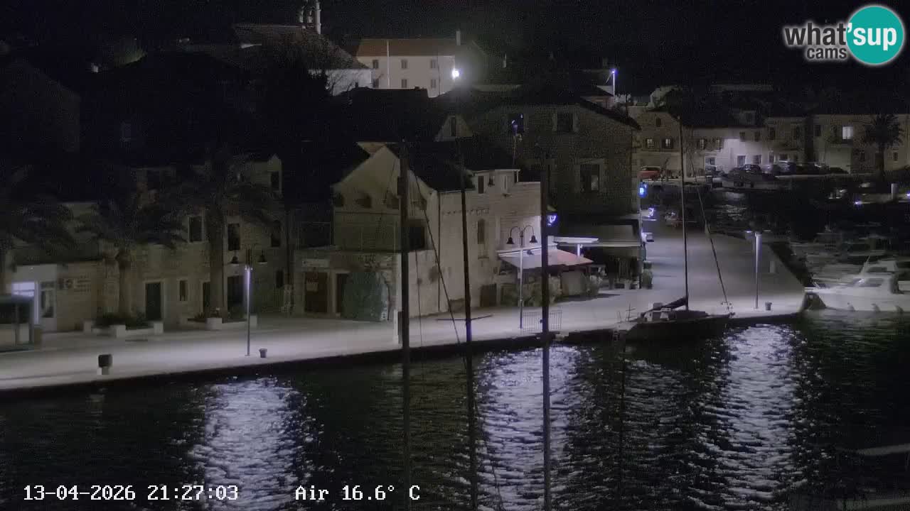 Web kamera Hvar Vrboska marina | otok Hvar | Dalmacija