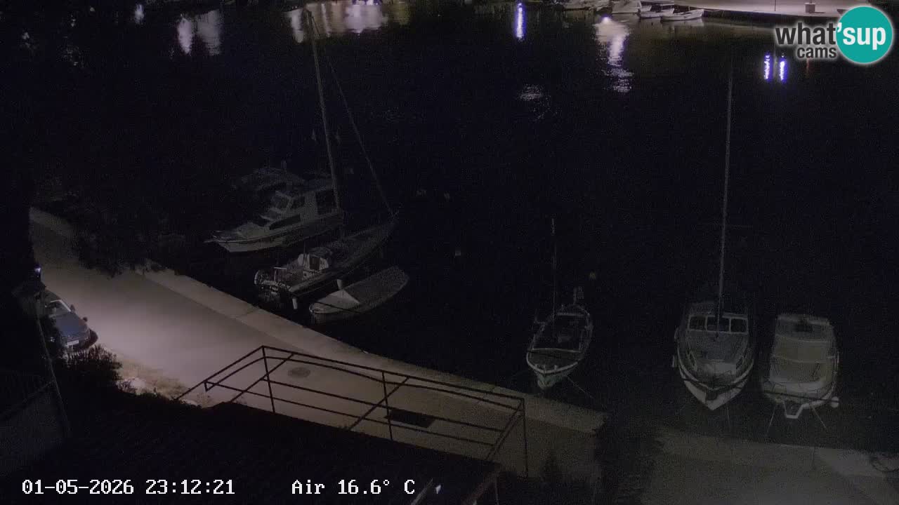 Webcam Vrboska marina | Hvar Insel | Dalmatien