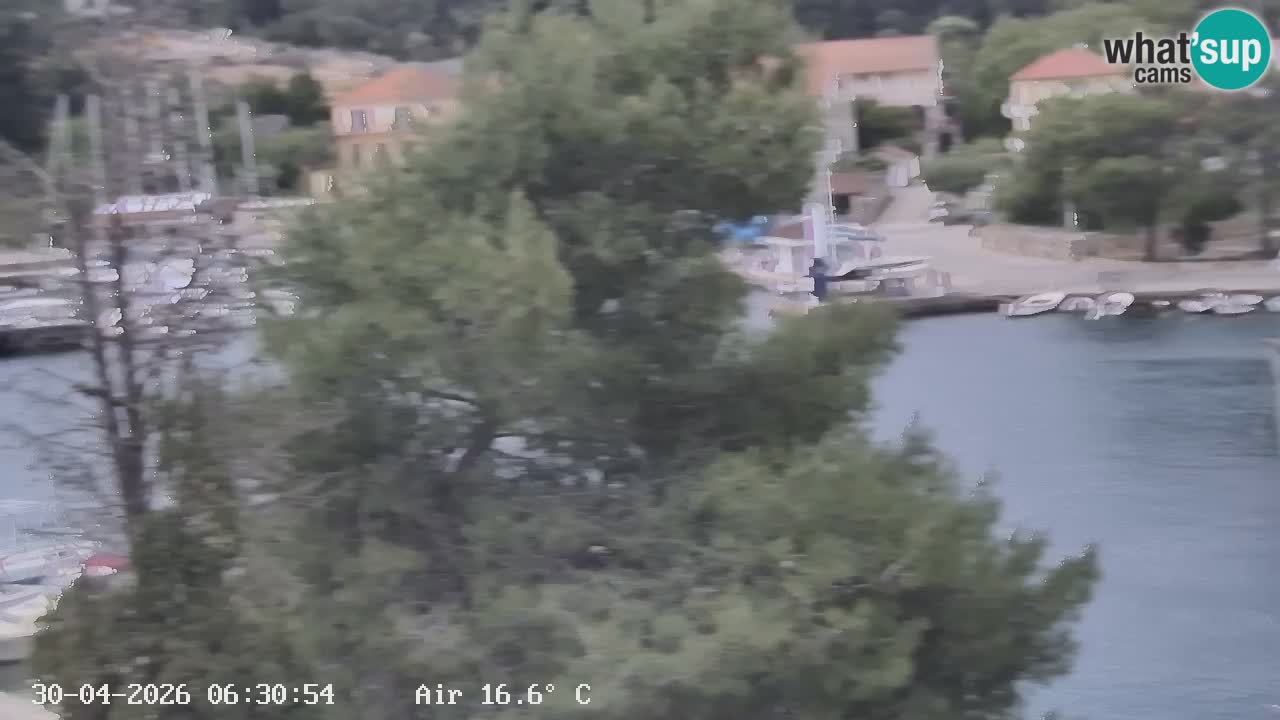 Webcam Vrboska marina | Hvar Insel | Dalmatien