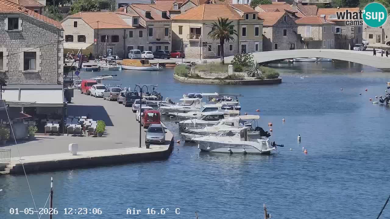 Web kamera Hvar Vrboska marina | otok Hvar | Dalmacija