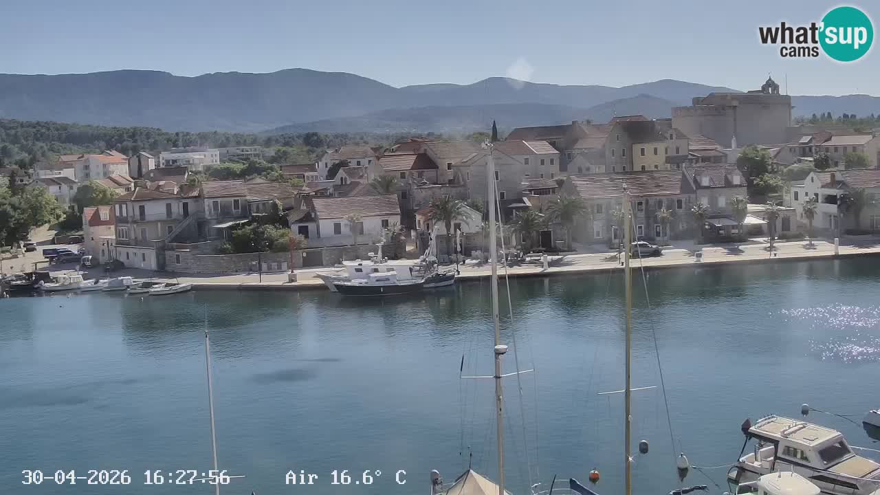 Web kamera Hvar Vrboska marina | otok Hvar | Dalmacija