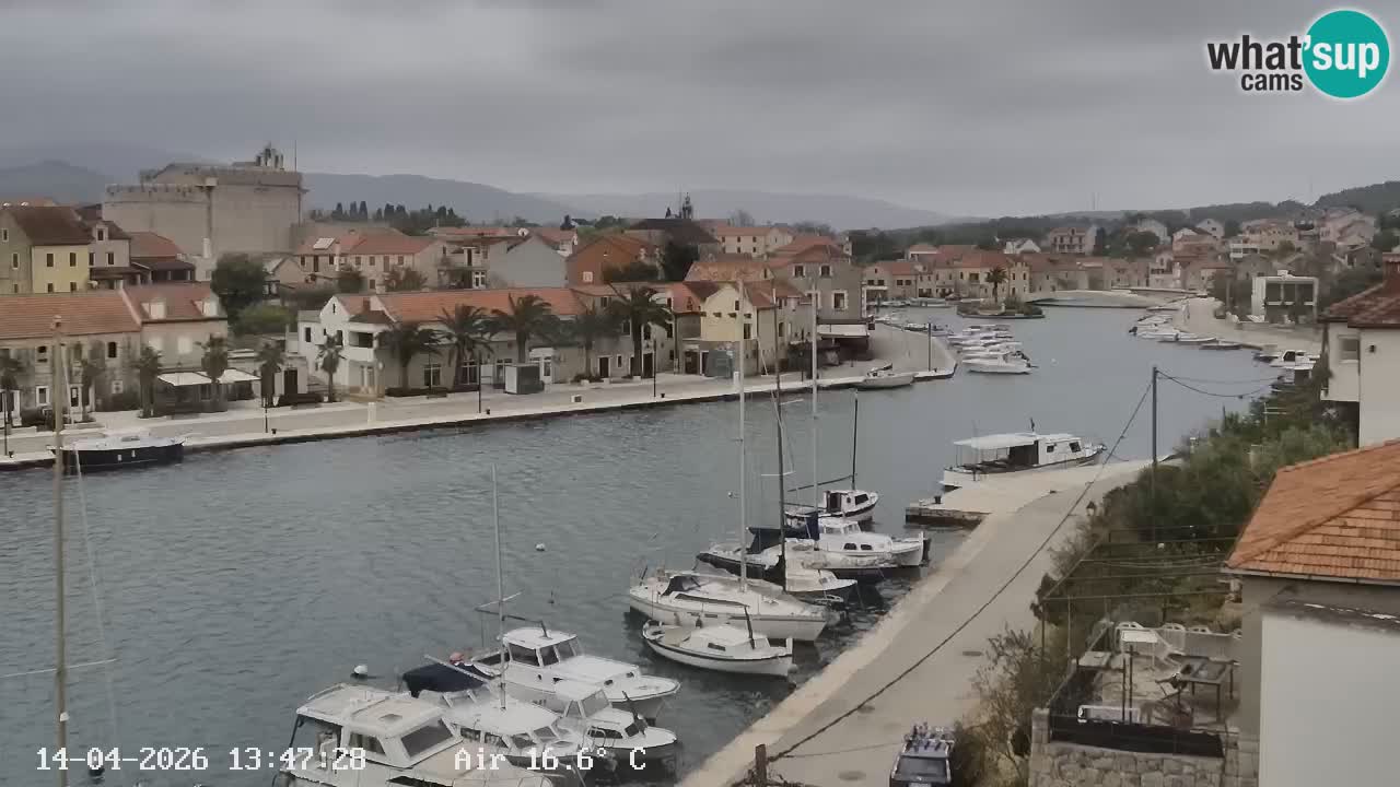 Webcam Vrboska marina | Hvar Insel | Dalmatien