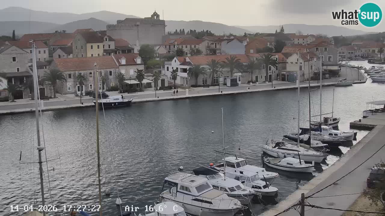 Webcam Vrboska marina | Hvar Insel | Dalmatien