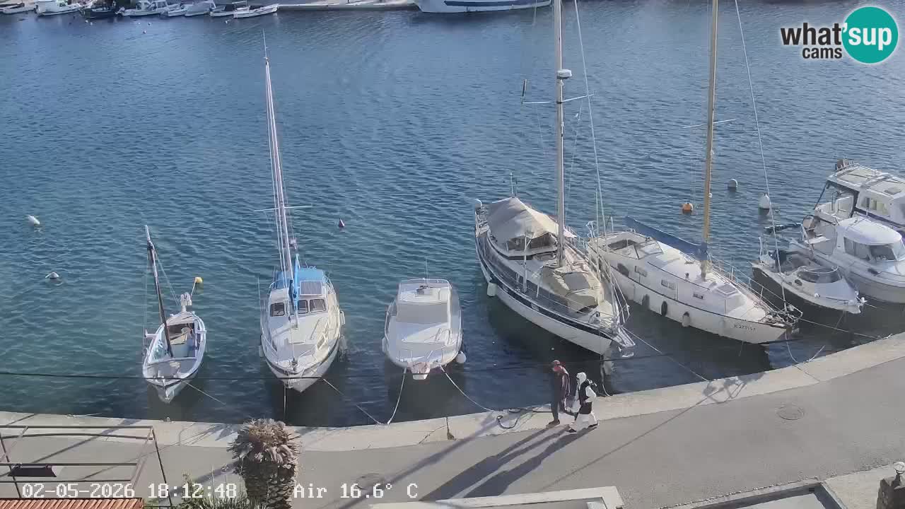 Webcam Vrboska marina | Hvar Insel | Dalmatien