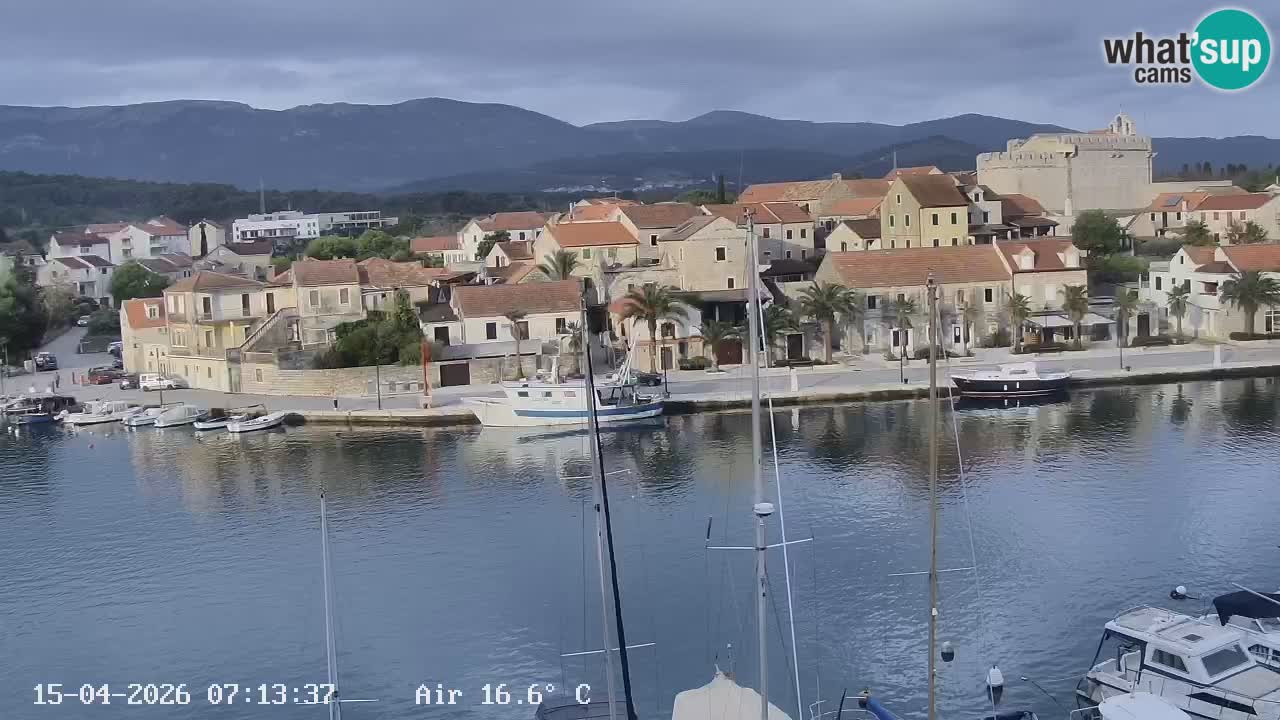 Livecam Hvar Vrboska marina | Île de Hvar | Dalmatia