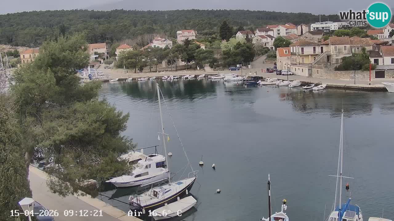 Livecam Vrboska marina | Hvar island | Dalmatia