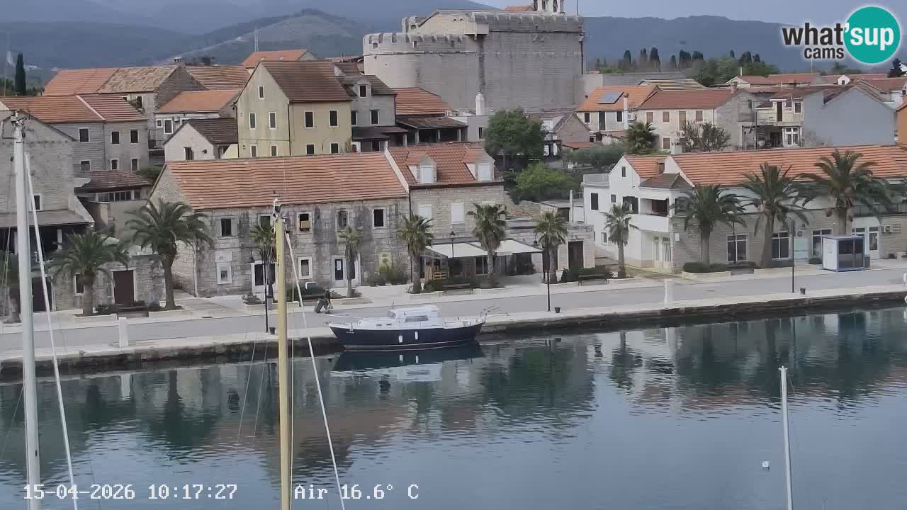 Webcam Vrboska marina | Hvar Insel | Dalmatien