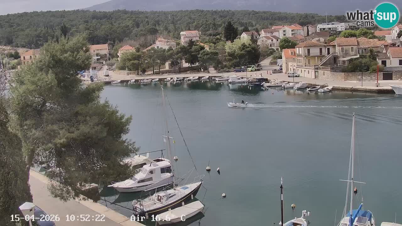 Webcam Vrboska marina | Hvar Insel | Dalmatien
