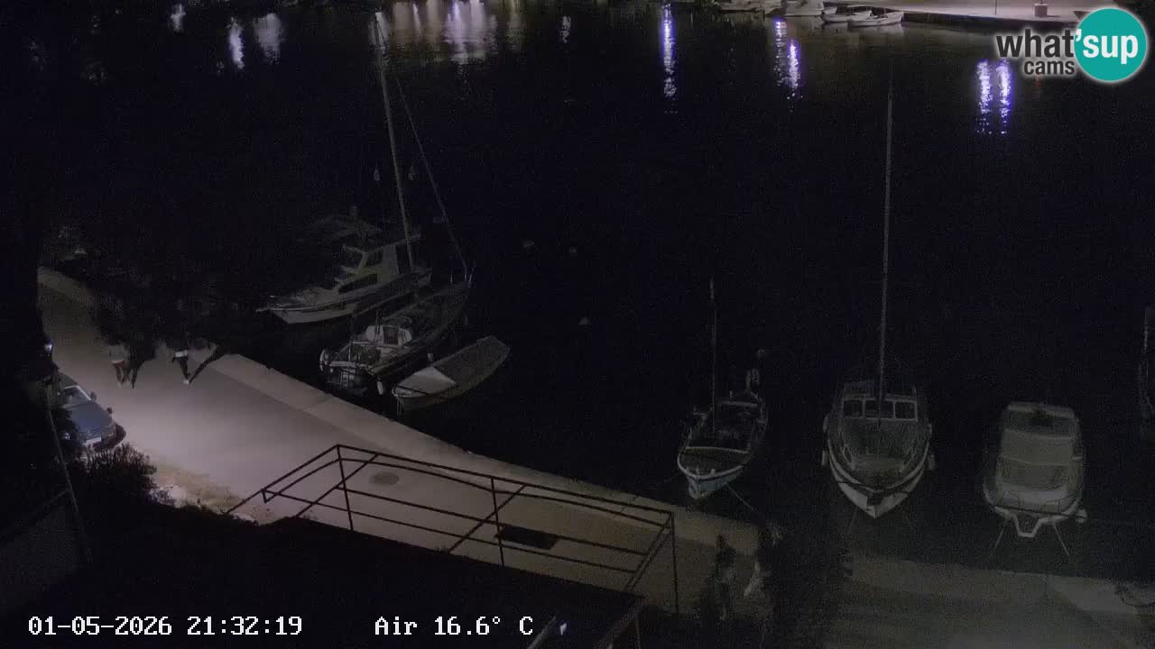 Webcam Vrboska marina | Hvar Insel | Dalmatien