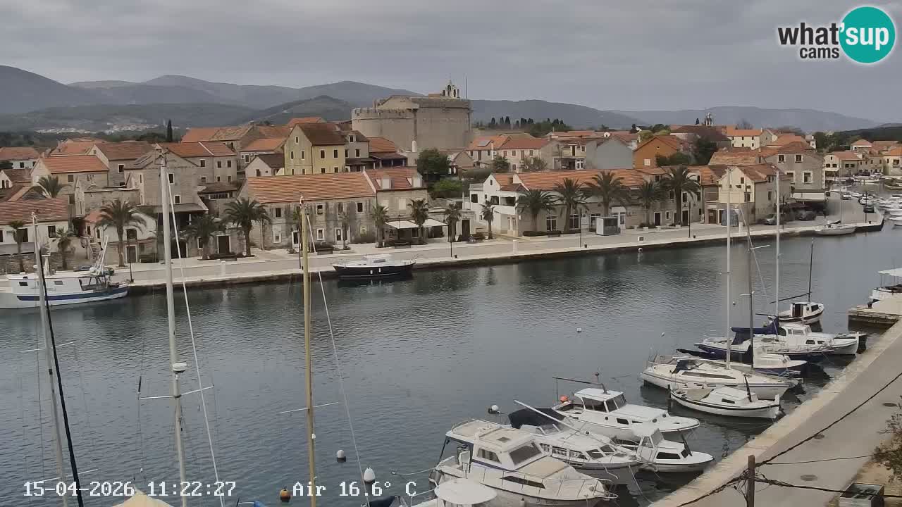 Web kamera Hvar Vrboska marina | otok Hvar | Dalmacija