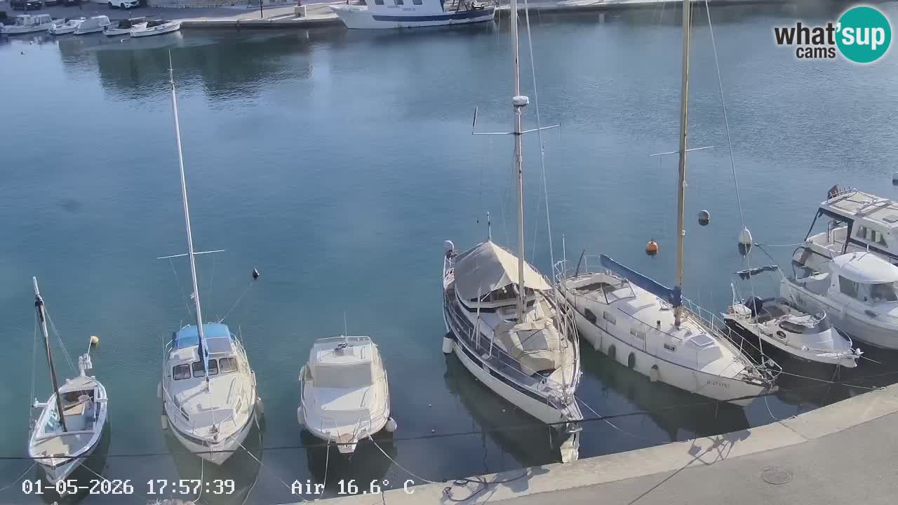 Livecam Hvar Vrboska marina | Île de Hvar | Dalmatia