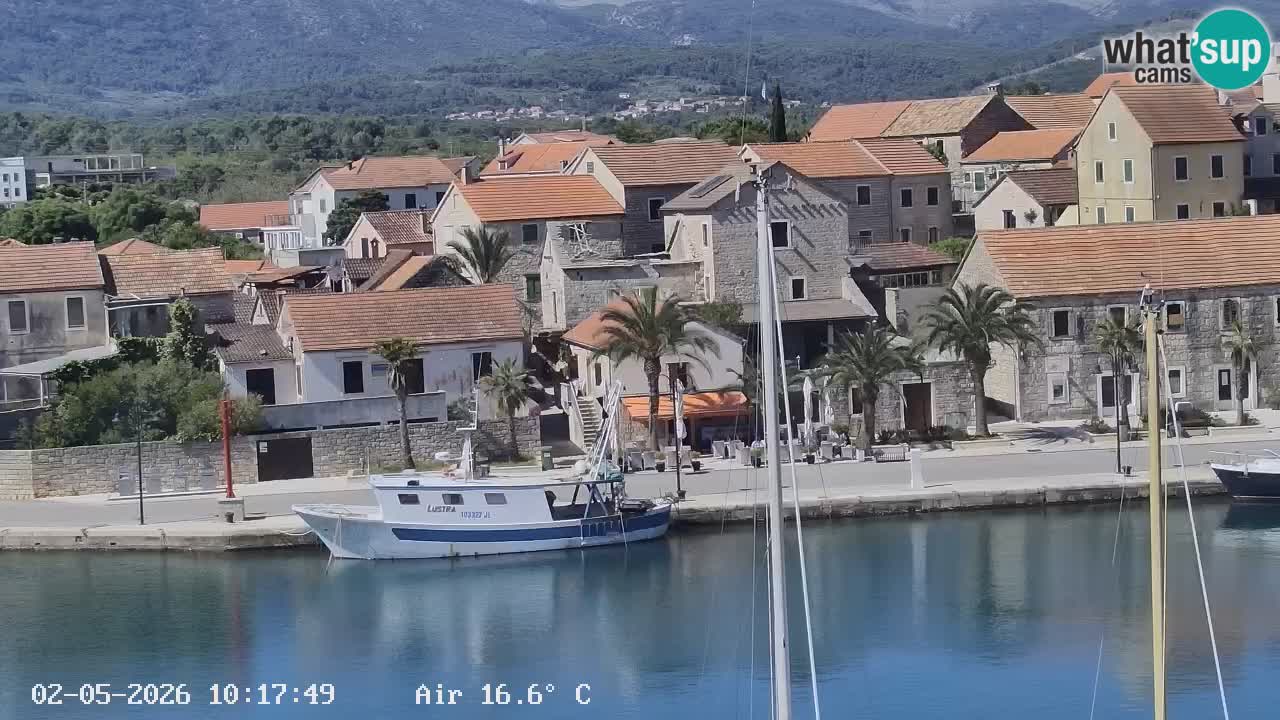 Web kamera Hvar Vrboska marina | otok Hvar | Dalmacija