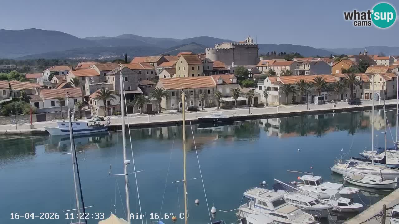 Livecam Vrboska marina | Hvar island | Dalmatia