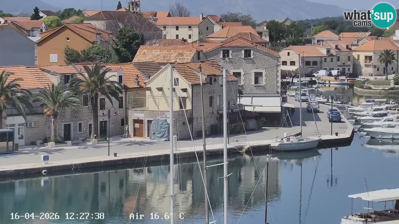 Livecam Vrboska marina | Hvar island | Dalmatia