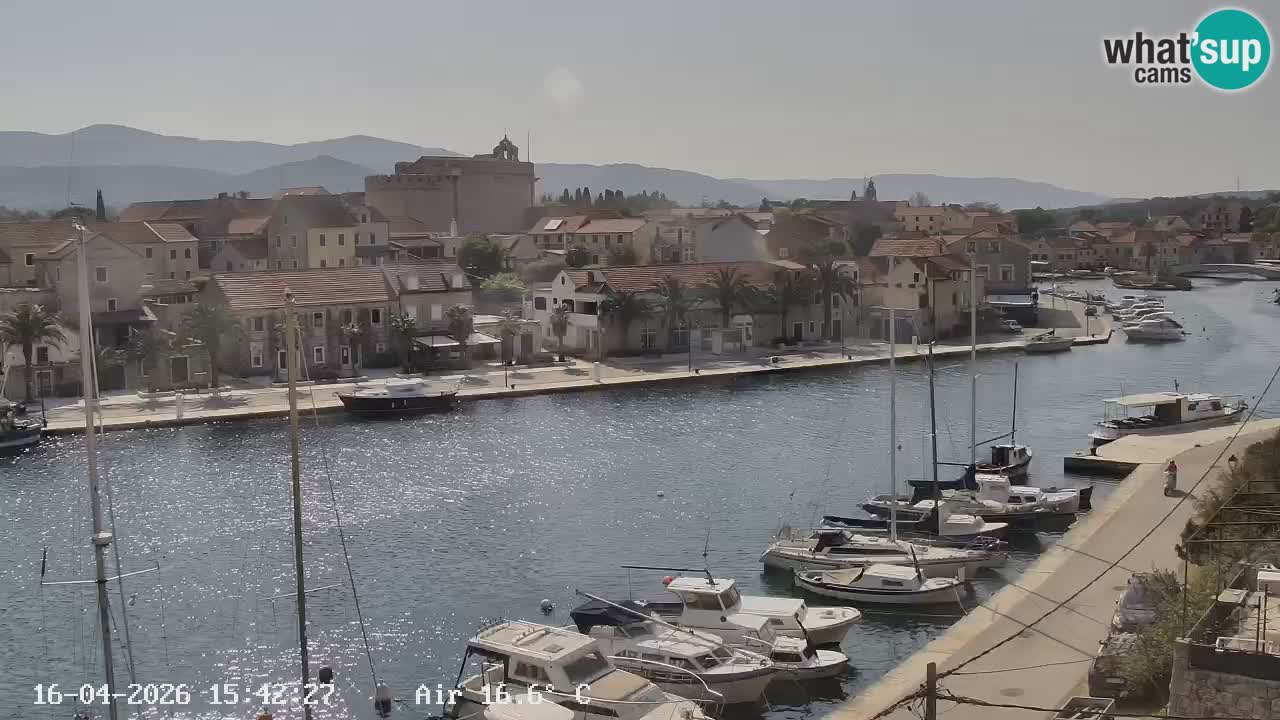 Webcam Vrboska marina | Hvar Insel | Dalmatien