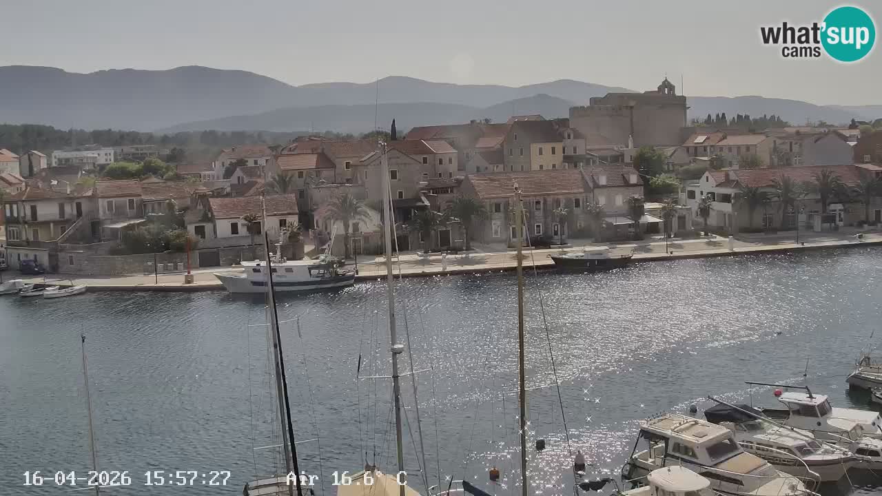 Webcam Hvar Vrboska marina | Dalmazia