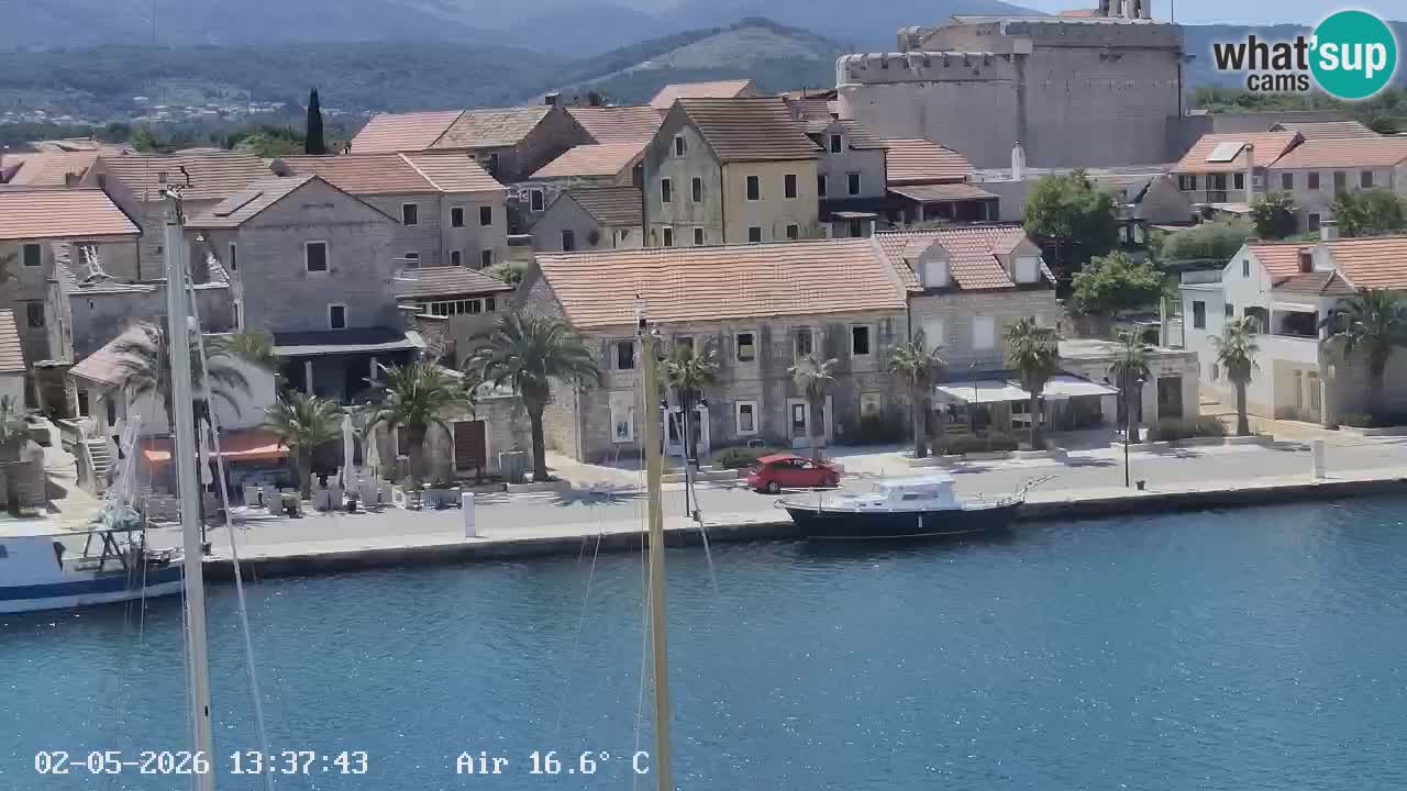 Web kamera Hvar Vrboska marina | otok Hvar | Dalmacija