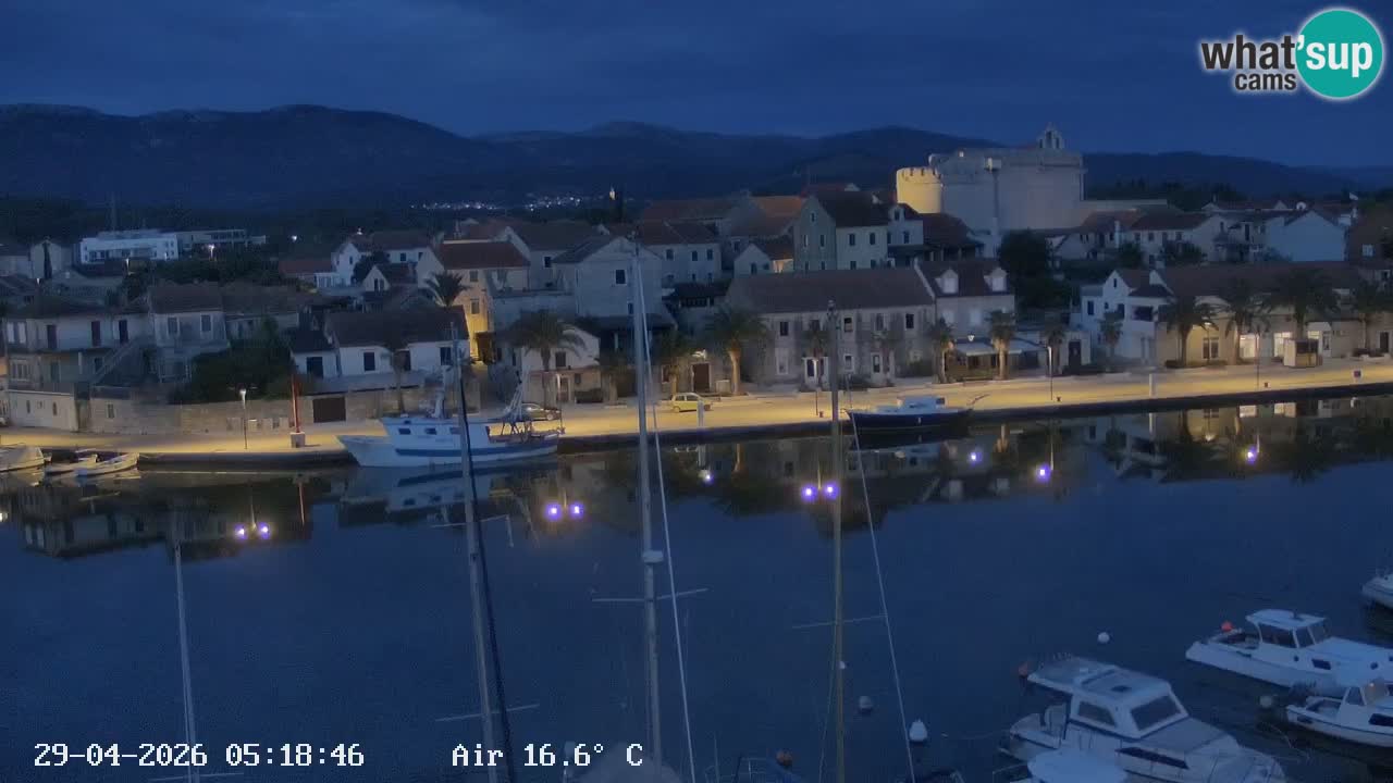 Webcam Hvar Vrboska marina | Dalmazia