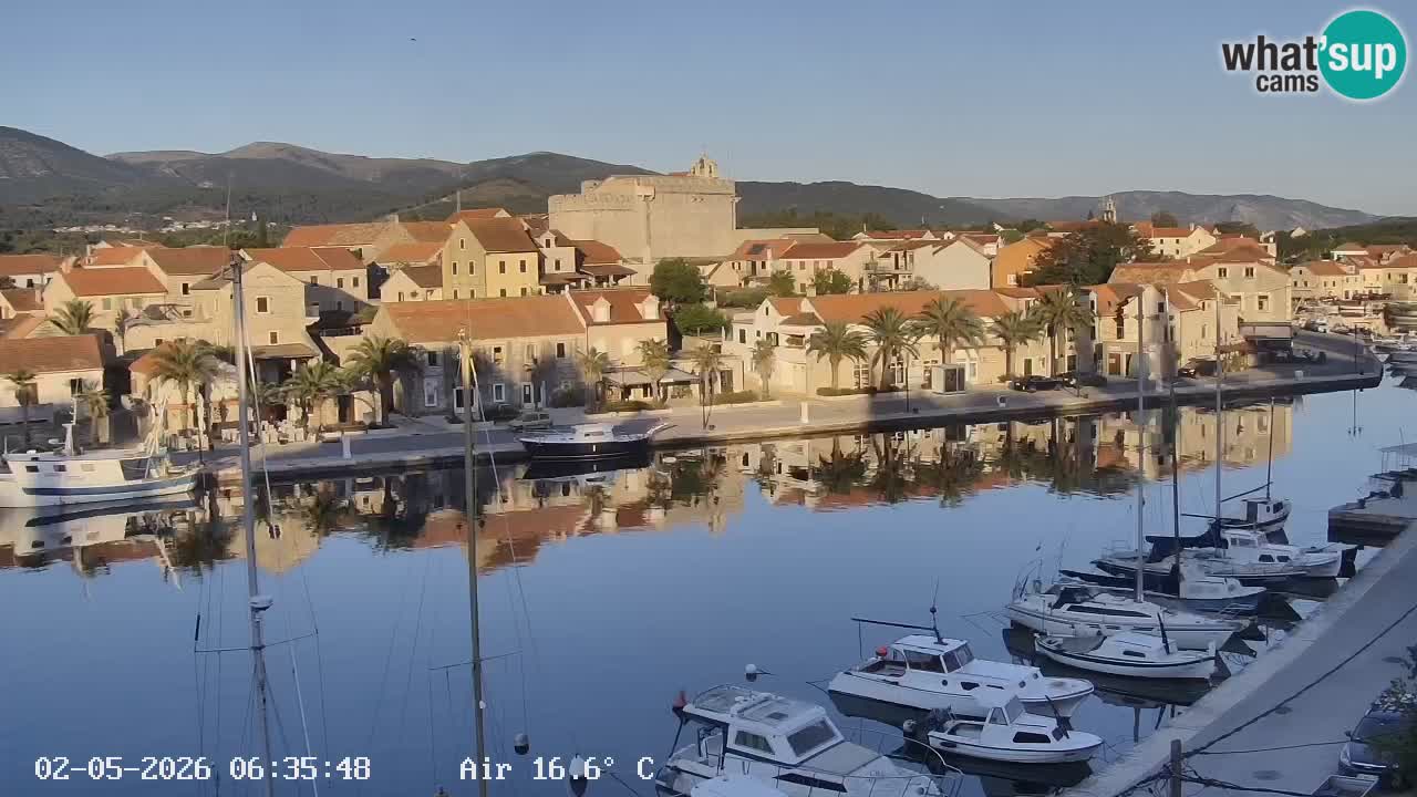 Livecam Vrboska marina | Hvar island | Dalmatia