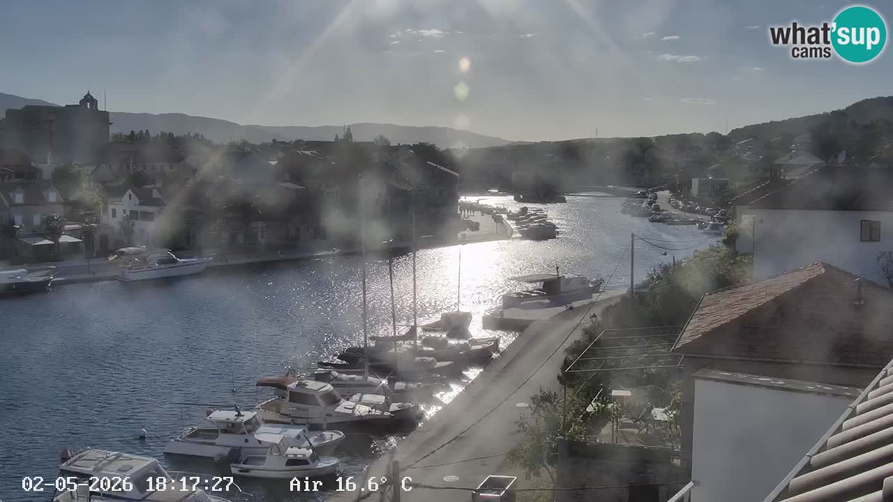 Webcam Hvar Vrboska marina | Dalmazia