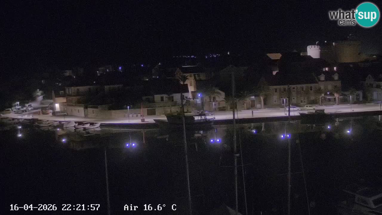 Webcam Vrboska marina | Hvar Insel | Dalmatien