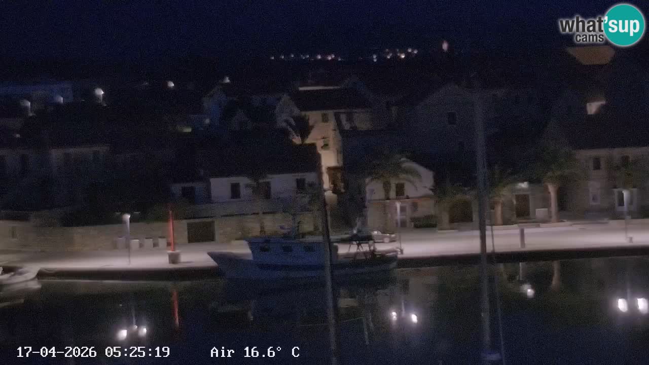 Livecam Hvar Vrboska marina | Île de Hvar | Dalmatia