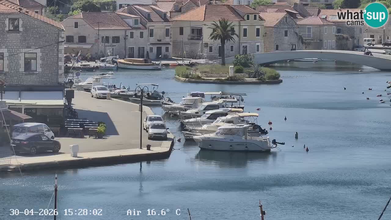 Webcam Hvar Vrboska marina | Dalmazia