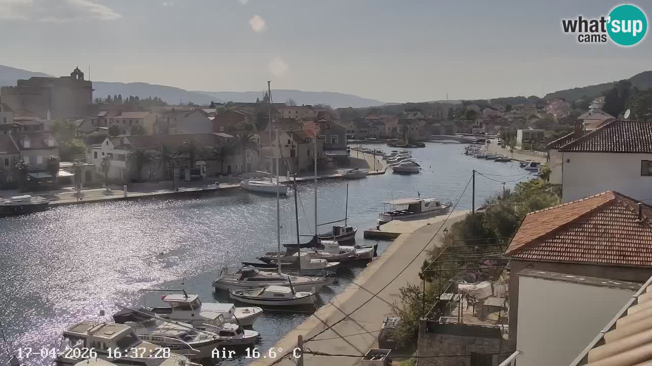 Web kamera Hvar Vrboska marina | otok Hvar | Dalmacija