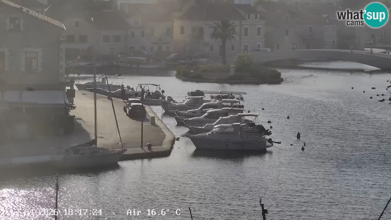 Webcam Vrboska marina | Hvar Insel | Dalmatien