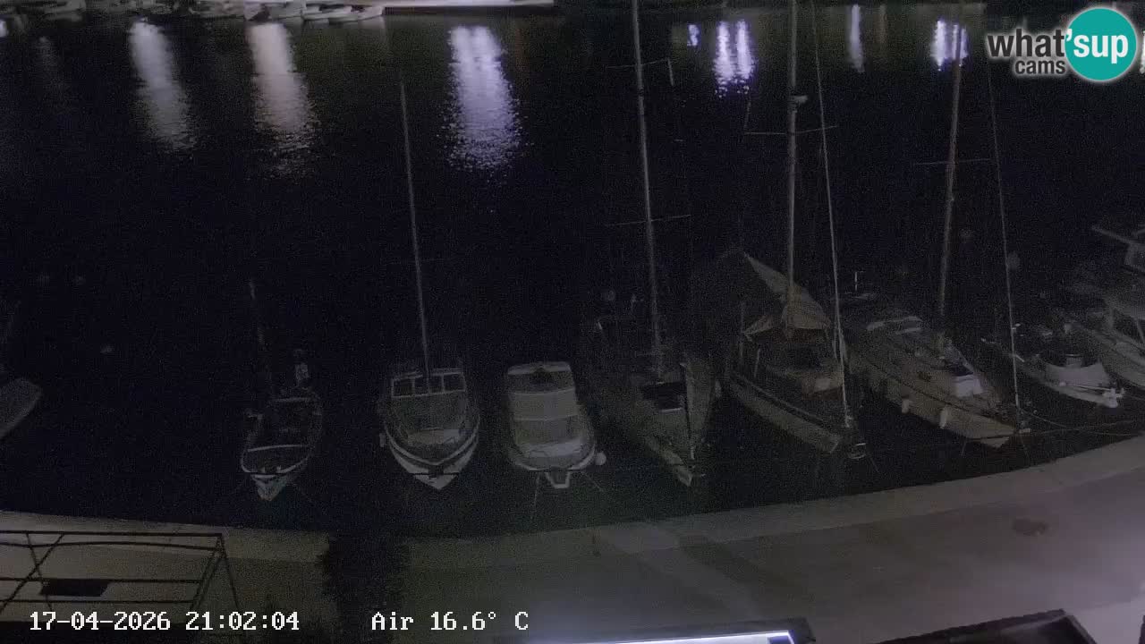 Webcam Hvar Vrboska marina | Dalmazia