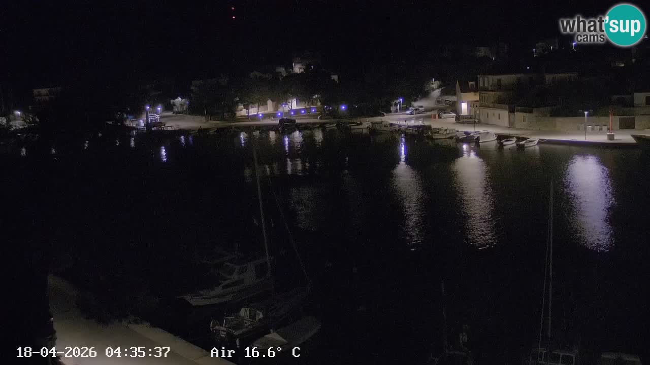 Livecam Vrboska marina | Hvar island | Dalmatia